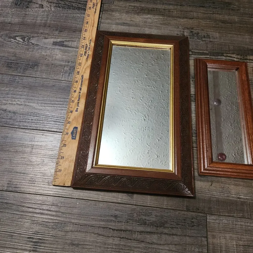 4 Home Interiors mirrors 3 are a set various sizes V